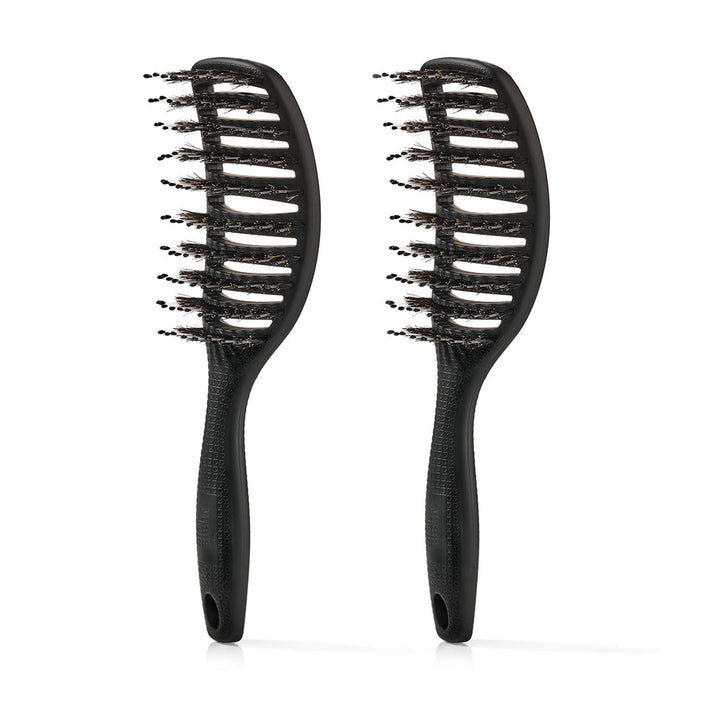 Curvy Brush - brosse à cheveux en poils de sanglier