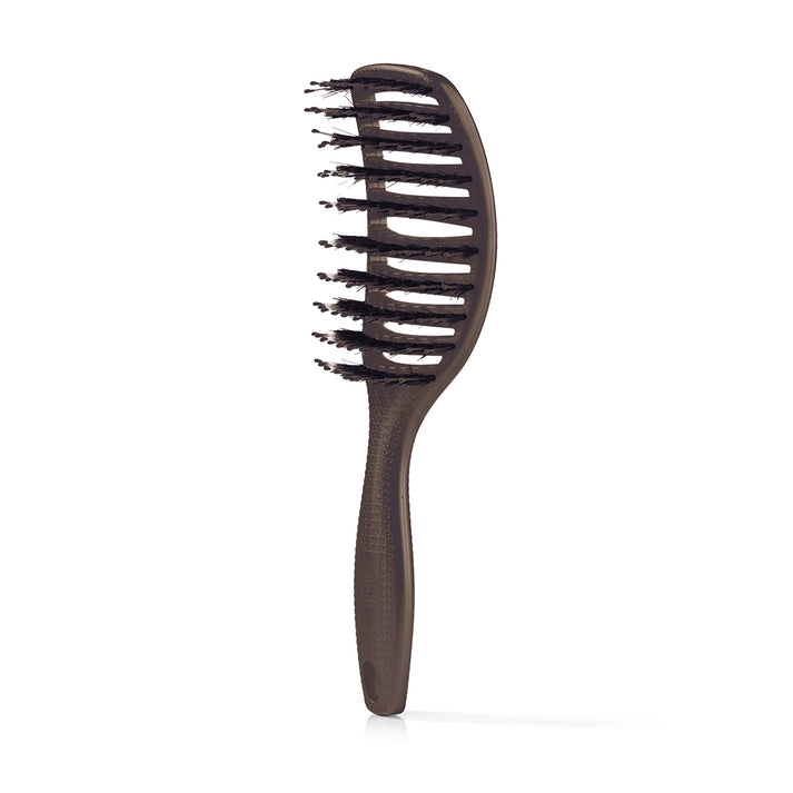 Curvy Brush - hairbrush with boar bristles