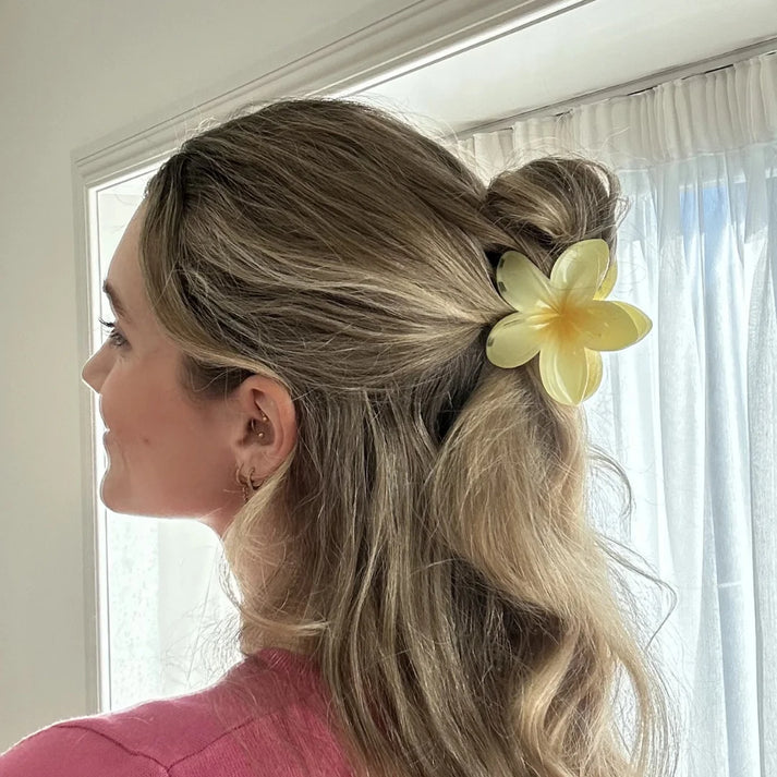 Griffe à cheveux fleur