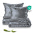 2 pieces - Save 25 EUR / Grey - 140x200