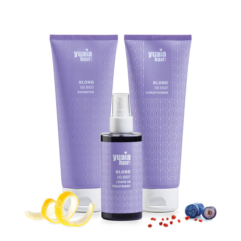 Bionda e brillante Set completo argento