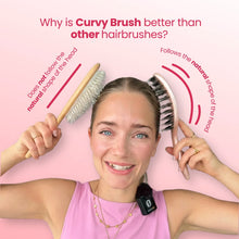Curvy Brush - szczotka do włosów z łapkami dzika