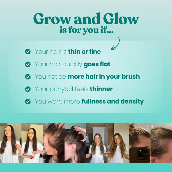 Grow and Glow Balsamo 250 ml-senza solfati e senza silicone