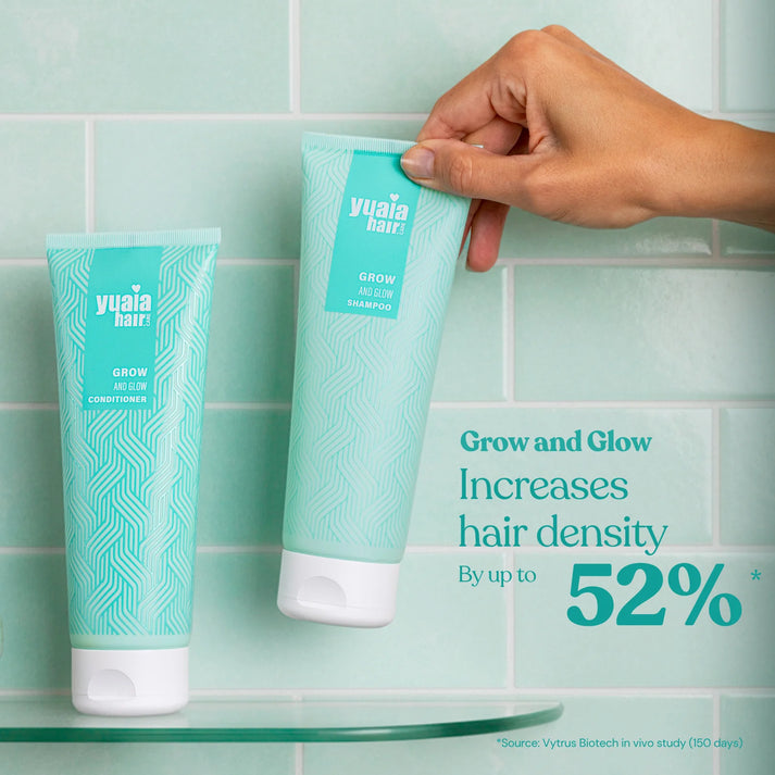 Grow & Glow Shampoo 250 ml-sin sulfato y sin silicona