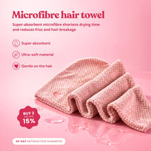 Mikrofiberhåndkle for hår
