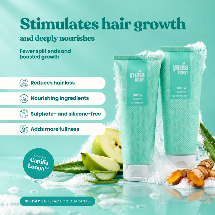 Grow and Glow Balsamo 250 ml-senza solfati e senza silicone