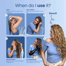 Twirl and Curl Spray de apă sărată pentru păr 150 ml