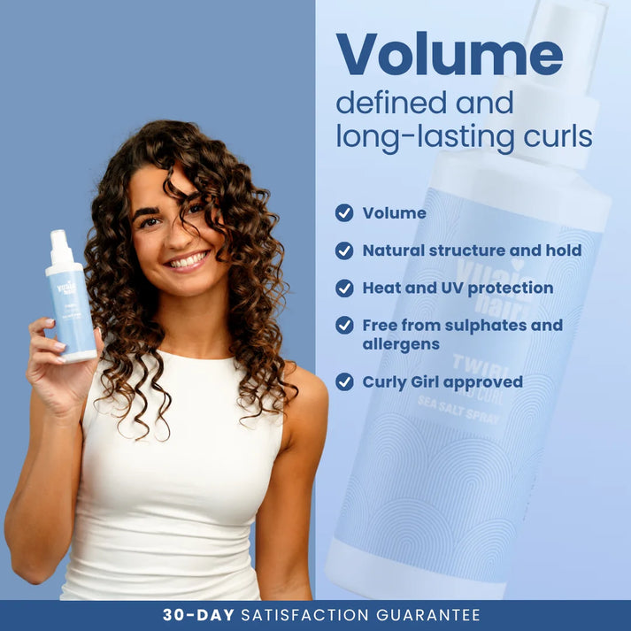Twirl and Curl Spray de apă sărată pentru păr 150 ml