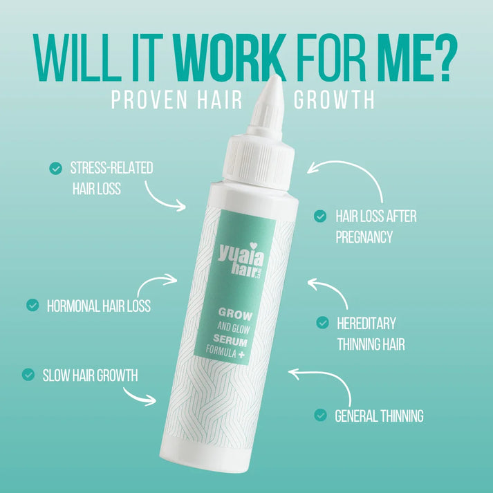 Grow and Glow Formula+ ser de păr 100 ml
