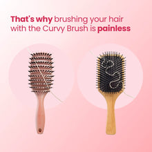 Curvy Brush - szczotka do włosów z łapkami dzika