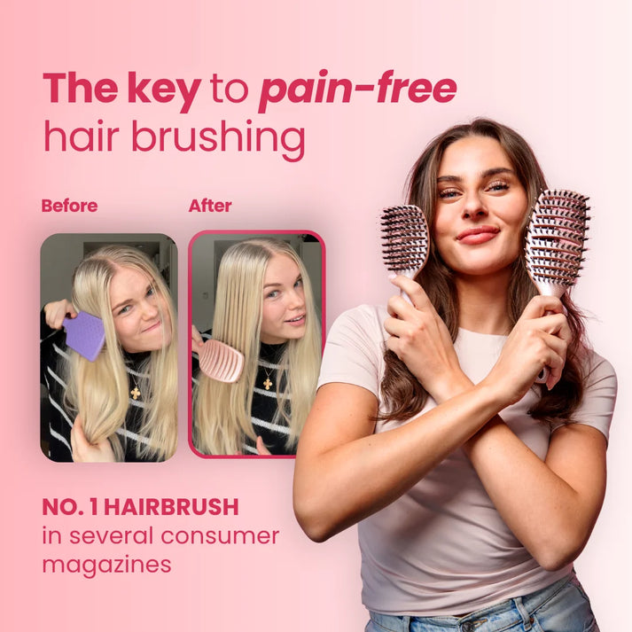 Curvy Brush - szczotka do włosów z łapkami dzika
