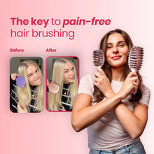 Mini Curvy Brush - spazzola per capelli con setole di cinghiale