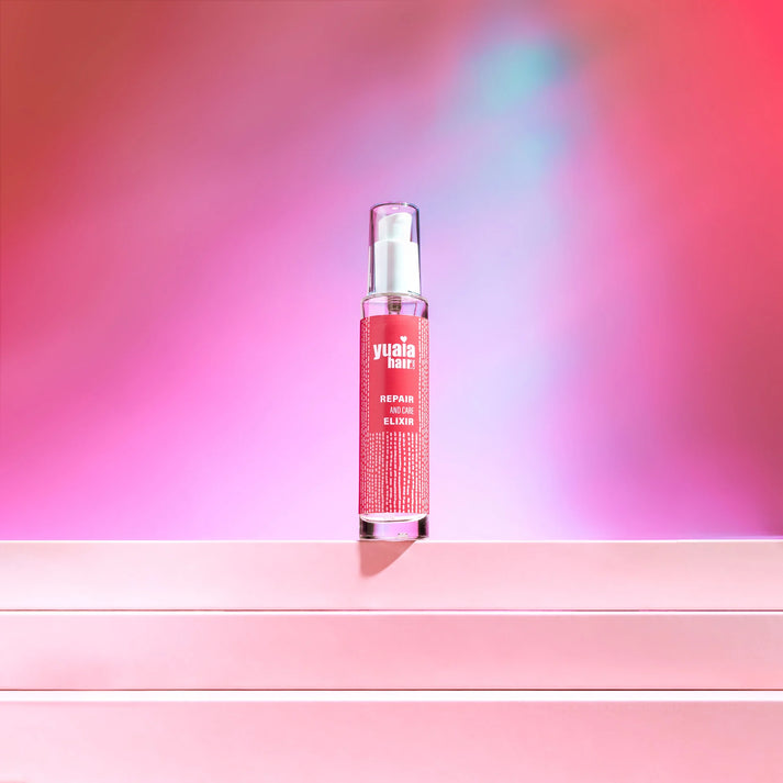 Sileä ja kiiltävä anti-frizz-hiusten elixir 50 ml