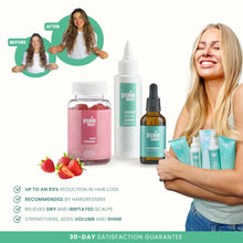 Set premium per la crescita dei capelli