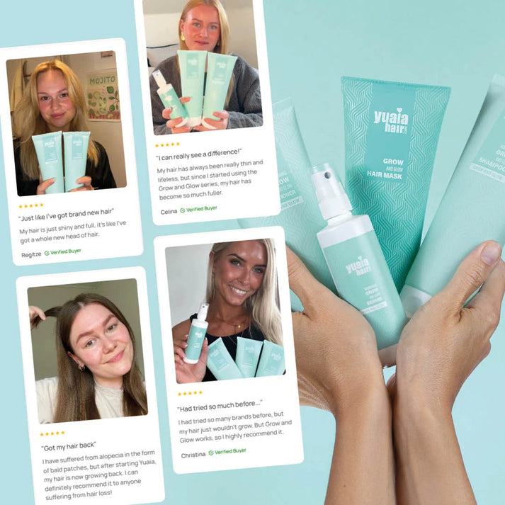 Grow and Glow Shampoo 250 ml - sulfate-free & silicone-free