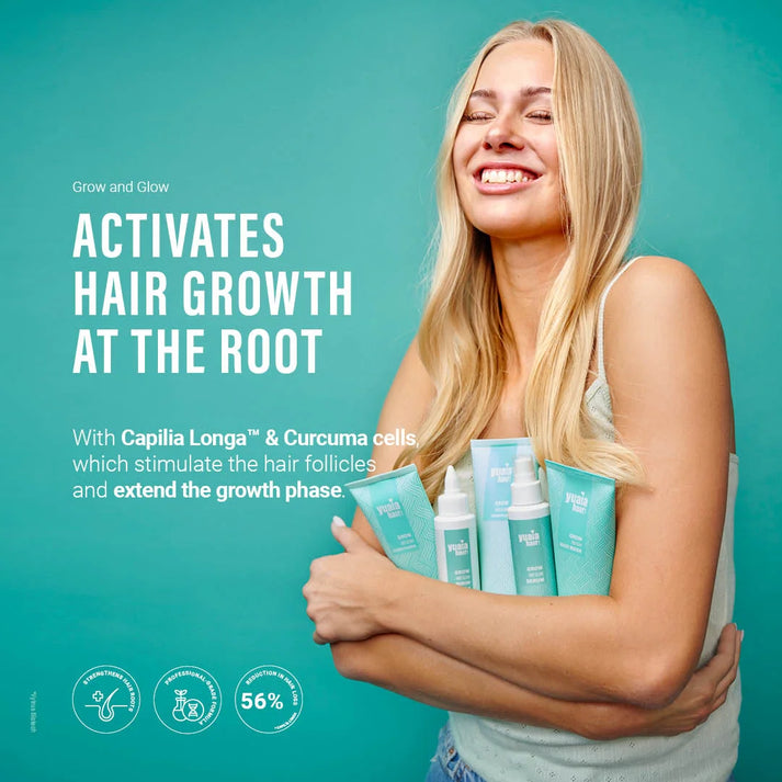 Grow and Glow Shampoo 250 ml - sulfate-free & silicone-free
