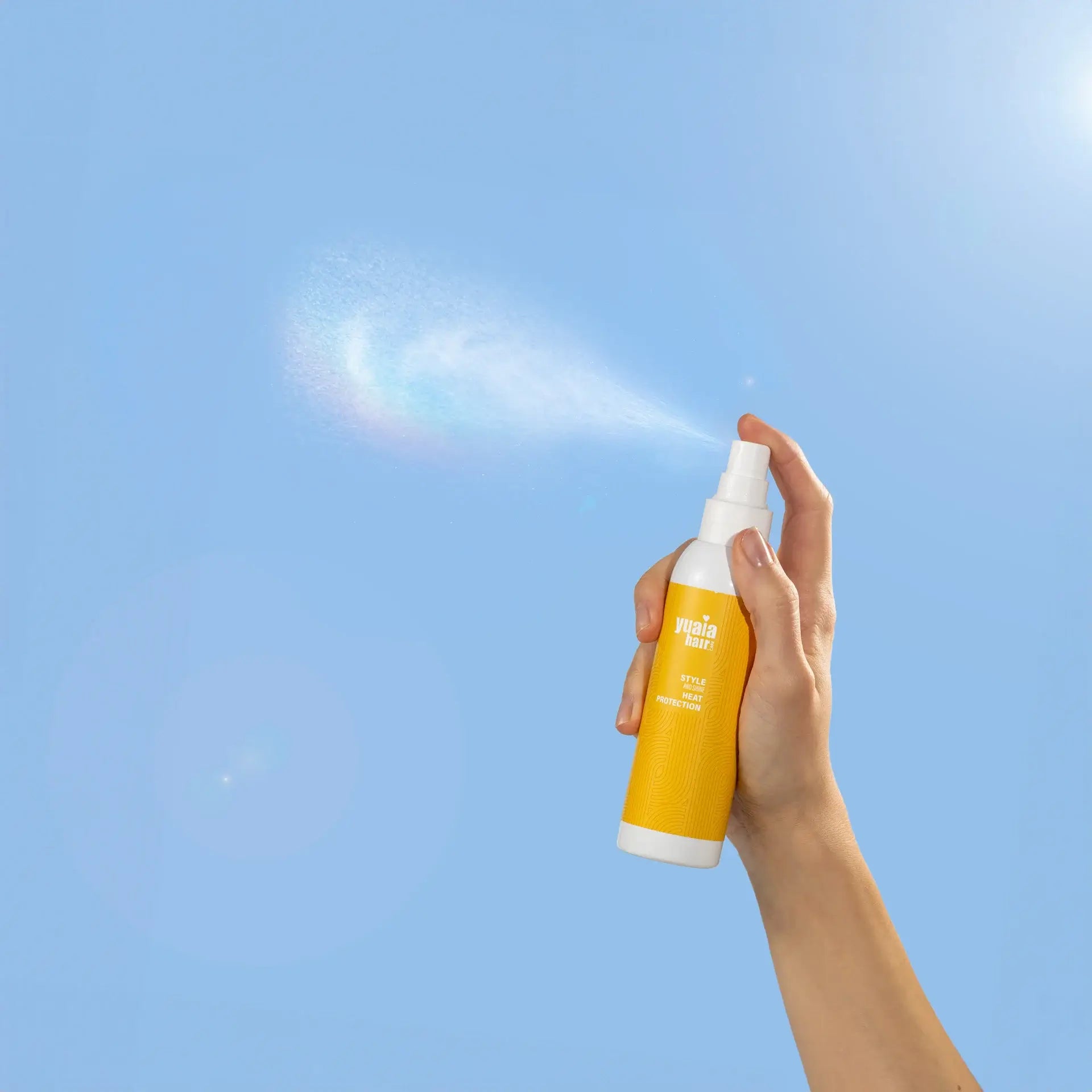 Heat Sensitive Protection Style and Shine Heat Protection
