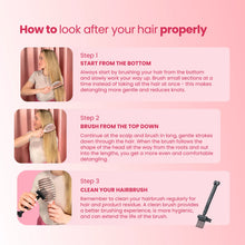 Mini Curvy Brush - spazzola per capelli con setole di cinghiale