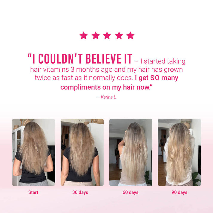 Set premium per la crescita dei capelli