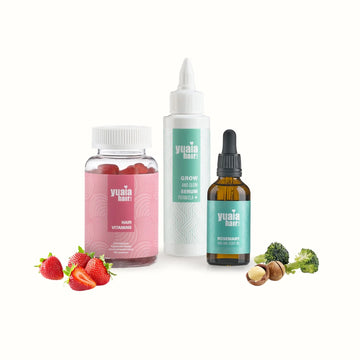 Set premium per la crescita dei capelli
