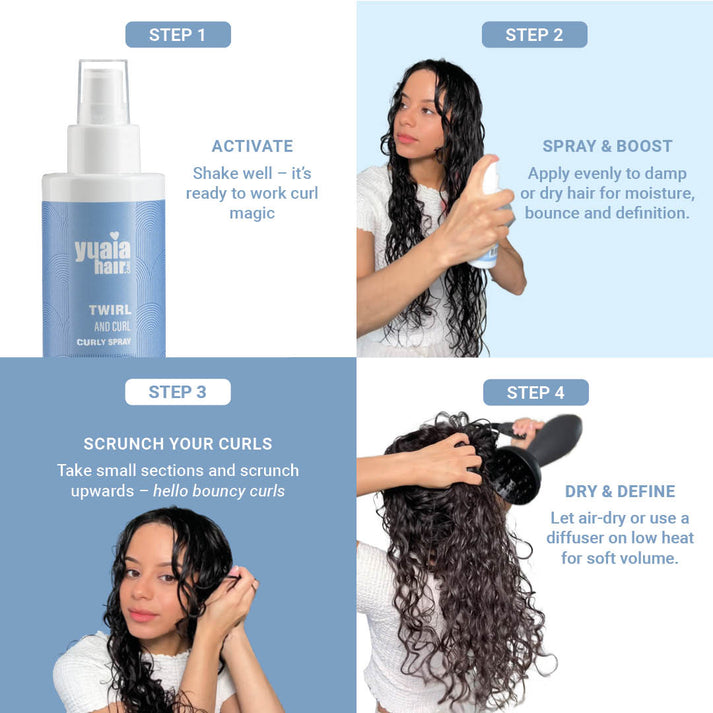 Twirl and Curl Curl Spray