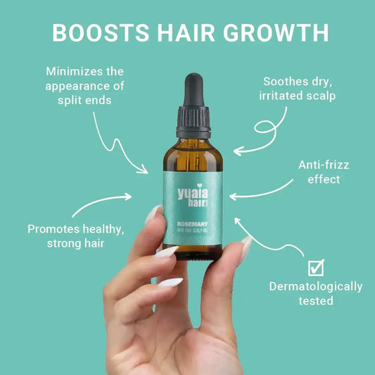 Olio per capelli al rosmarino