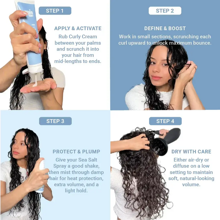 Twirl and Curl Perfect Curls set