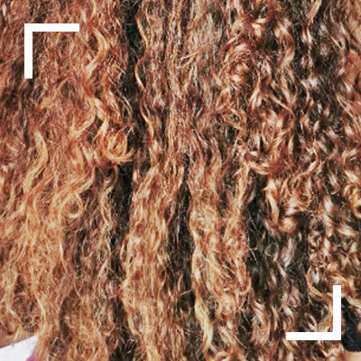 Cabello con frizz