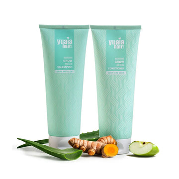 Grow and Glow Shampoo y acondicionador de 250 ml: sin sulfato y sin silicona