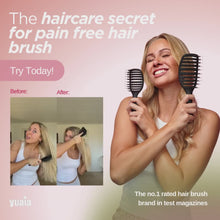 Curvy Brush - hairbrush with boar bristles